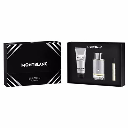 Imagen de Set Montblanc Explorer Platinum Men Edp + Gel de Ducha
