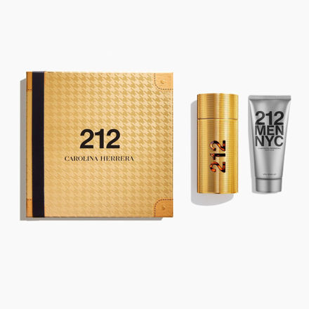 Imagen de Set Carolina Herrera 212 NYC Men Parfum 100 ml + After Shave