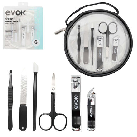 Imagen de Set de Manicura Evok 6 unidades